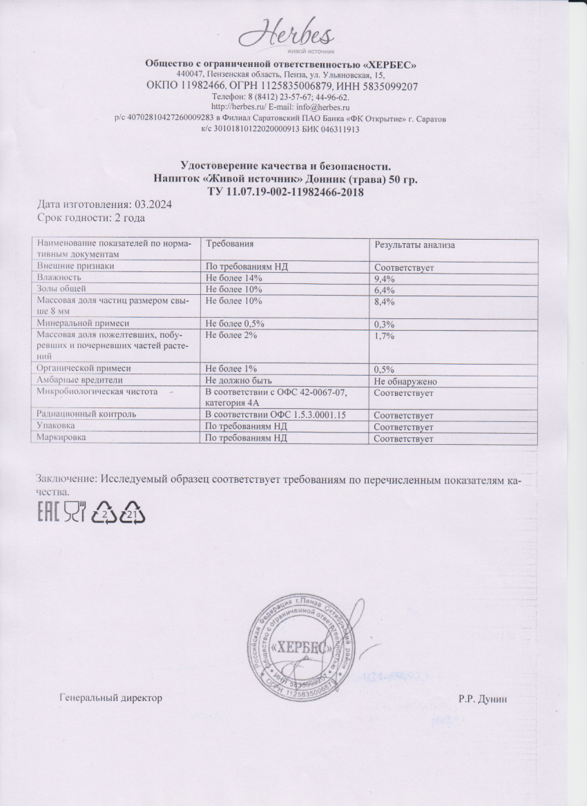 Паспорт №032024